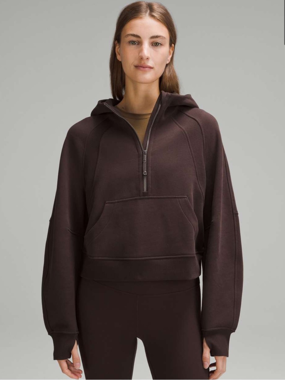 Lululemon Scuba Oversized Half Zip Hoodie